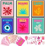 97 Decor Preppy Room Decor Aesthetic - Preppy Wall Art - Cheap Preppy Stuff - Preppy Collage Preppy Posters Maximalist Decor - Preppy Things Preppy Pictures Photos - Trendy Room Decor for Teens Girls College Dorm (8x10 Inch UNFRAMED)