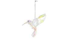 Gisela Graham : Rainbow Acrylic Hummingbird Decoration