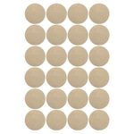 SIMALA 25mm Chair Leg Floor Protectors, 5mm Thick Furniture Pads Floor Protectors For Increased Durability. Ideal Felt Pads For Hard Surfaces, 24 Pieces