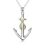 YFN Ship Anchor Pendant Necklace 92
