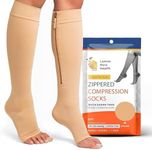 Lemon Hero Zipper Compression Socks