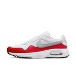 Nike Air Max Sc Men's Trainers, White/University Red/Black/Wolf Grey, 11.5