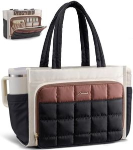 LOVEVOOK Teacher Tote Bag for Women Work Laptop Purse With Large Cup Holder