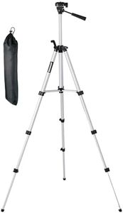 Einhell Telescopic Tripod | 1/4 Inch Tripod Thread, Extendable from 37cm to 110cm, Compatible with Einhell Laser Devices (TC-LL 1, TC-LL 2 and TE-LL 360) | Includes Storage Case