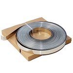 VOTOER 3/4“ 304 Stainless Steel Banding Strapping Band Strap Tools for Strapping 0.03" Thick Coil, 100 Feet Roll