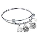 Birthday Gifts for Her Bangle Bracelets Live Laugh Love for 13th 18th 21st 30th 40th 50th 60th (13)