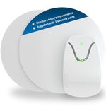 Babysense 7 Baby Breathing Monitor, Real-Time Alerts for No Breathing Movement, Medically Certified, Tracks & Notifies for Breathing Motion Irregularity, Full Bed Coverage with 2 Sensor Pads
