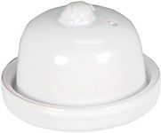 Romertopf Eurita by Reston Lloyd Terra Cotta Garlic Roaster, White