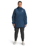 THE NORTH FACE Women's Plus Antora Waterproof Parka, Shady Blue, Medium