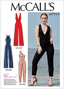 McCall Pattern Company McCall's Create It Women's Special Occasion Jumpsuit, Sizes 14-22 Sewing Pattern