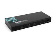 SwitchDeck 4K HDMI KVM Switch by Sewell, Switch Easily Between Two PCs/Macs/Gaming Consoles (SW-33054)