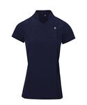 Workwear World WW194 Cross Over Style Beauty Therapist Nail Salon Spa Tunic - Navy (12)