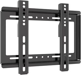 TV Wall Mount Bracket Low Profile Fixed for 14-43 Inch LED, LCD and Plasma TVs Flat Screen, Universal TV Monitor Mount Fits 8" Wood Studs VESA 200x200mm by Nuyoah