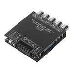 Bluetooth Power Amplifier Board with Subwoofer 2.1 Channel Bluetooth Speaker Audio Amplifier Module DC12 to 24V