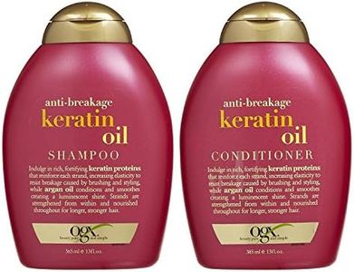 OGX Anti-Breakage Keratin Oil Shampoo + Conditioner (580ml)