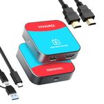 VANGREE Capture Card for Nintendo Switch, 4K Audio Video Capture Card, USB C 3.0 1080P 60FPS HDMI Recorder for Gaming/Live Streaming/Video Conference, Works for Nintendo Switch/PS5/Xbox/OBS/Camera/PC