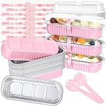 JuneHeart Mini Loaf Pans with Lids 