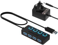 SABRENT Powered USB Hub, 4 Port USB