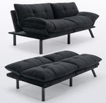 Miscoos Convertible Futon Sofa Bed,