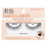 Ardell False Eyelashes Naked Lashes 423 Subtle Volume Subtle Length Super Soft Comfortable Invisiband Mid-Length Vegan-Friendly Cruelty-Free Eyelashes