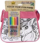 Wild Republic DIY Purse, Australian Pink Koala/Kangaroo, Kids Gifts, Party Supplies, Kids Toy