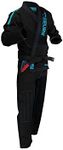 Sanabul Core Competition BJJ Gi for Men | Preshrunk Excellence | IBJJF-Approved Brazilian Jiu-Jitsu Training and Competition Gi (Black/Blue, A1)