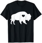 Vintage Bison Lover American Buffalo National Park Souvenir T-Shirt