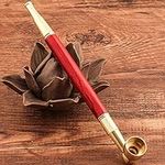 Wood Tobacco Pipe With Cleaner Tamp