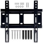 KLIWARE TV Wall Bracket for most 14-44 inch TVs,Flat to Wall Mount VESA 75x75mm to 200x200mm,32inch wall tv bracket,Slim TV Bracket,up to 36kg