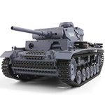 Big Boyz Heng Long 2.4G radio remtoe RC German tank Panzer III Tank - BB shooting & Smoking & Sounding