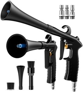 BRNMLD Car Cleaning Gun Detailing Interior Dryer Air Blow Gun, High Pressure Blower Gun, Car Detailing Kit Interior Cleaner, Car Detailing Tools for Car Quickly Blasts Dirt and Dust Works with Air