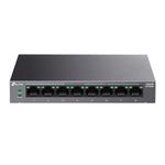 TP-Link LS108GP 8-Port Gigabit Desktop Ethernet Switch with 8-Port PoE+, 62 W PoE Budget, PoE Auto Recovery, Plug & Play, Metal Casing, Ideal for IP Surveillance & Network Security