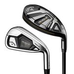 Callaway Golf Rogue ST Max OS Lite Hybrid Iron Combo Set (Right Hand, Graphite Shaft, Light Flex, 3H, 4H, 5IR - PW, Set of 8 Clubs)