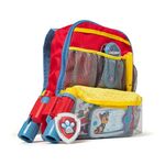 Melissa & Doug PAW Patrol Pup Pack Backpack Role Play Set (15 Pieces) - PAW Patrol Adventure Pack, PAW Patrol Toys, Pretend Play Outdoor Gear Backpack