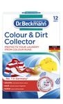 Dr Beckmann Colour & Dirt Collector Advanced | For Long Lasting Colour Protection Of Laundry | With Microfibre & Colour-Collecting Molecules | 12 Colour Catcher Sheets For Washing Machine, 30 G