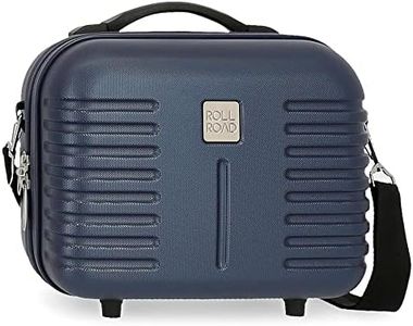 ROLL ROAD India, Neceser ABS Adaptable Unisex Adulto, Marino, Media