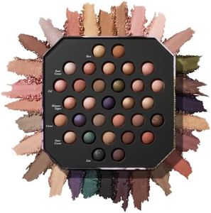 LAURA GELLER NEW YORK The Ultimate Palette Baked Eyeshadow Palette Sensation Soiree - 31 shades - Matte and Shimmer Shades - Pigmented Crease-Proof Eye Makeup