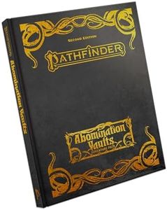 Pathfinder Abomination Vaults Special Edition - Deluxe Faux Leather Bound Megadungeon Campaign Second Edition RPG