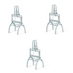 Pest-Stop Claw Mole Trap - Humanely Traps Moles - Powerful Jaws - Long Handle - Robust - Rust Resistant - Reusable - Pack of 3