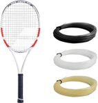 Babolat Pure Strike 100 16x20 Tennis Racquet (4th Gen) (4 1/4" Grip) Strung with 16g White Syn Gut at Mid-Range Tension