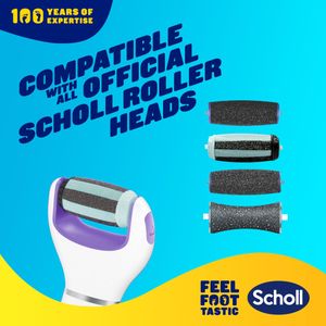 Scholl ExpertCare Electric Foot File – Smooth Hard Skin Removal