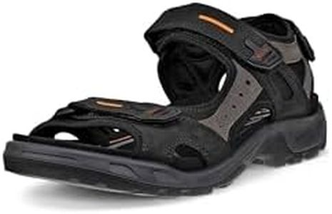 Ecco Offroad, Plateforme Homme, Black/Mole/Black, 43 EU