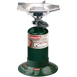 Coleman Bottletop Propane Camping Stove, Portable 1-Burner Adjustable Stove with Wind Baffles, Pressure Regulator, and 10,000 BTUs of Power; Ideal for Camping, Hiking, Backpacking, & More