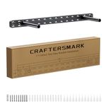 1pc Floating Shelf Hardware Heavy Duty Hidden Shelf Brackets Support,Wall Mounting Invisible Floating Shelves Bracket Without Jig (18" x 4" x 1.5")