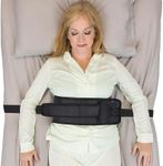 Vive Bed Restraints for Elderly Dementia Patients - Safety Belt for Wheelchair &Bed - Fall Prevention Device for Seniors - Adjustable Strap and Cushioned Waist Belt for Hospital Caregivers