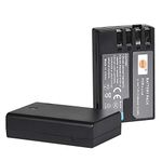 DSTE 2pcs D-LI109 Rechargeable Li-Ion Battery Compatible with Pentax K-R, K-30, K-50, K-500, K-2, K-S2, K-S1