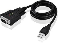 InVaFoCo USB Serial Cable USB to RS232 DB9 9 pin Converter Cable for Connecting Cisco Routers Switches Celestron Telescope Nexstar USB Controller GPS Palm PC, PL2303 Chipset