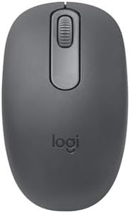 Logitech M196 Bluetooth Wireless Mouse, Compact and Portable Mouse for Laptops, Tablets and More, 12-Month Battery, Smooth Tracking, Compatible with PC and Mac, Windows and macOS, Graphite