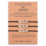 Lux Accessories Friends In Crime Bracelets