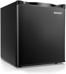 EUHOMY 1.1 Cubic Feet Mini Freezer, Countertop, Single Door Compact Upright Freezer with Reversible Door, Removable Shelves, Small freezer for Home/Dorms/Apartment/Office, New Black